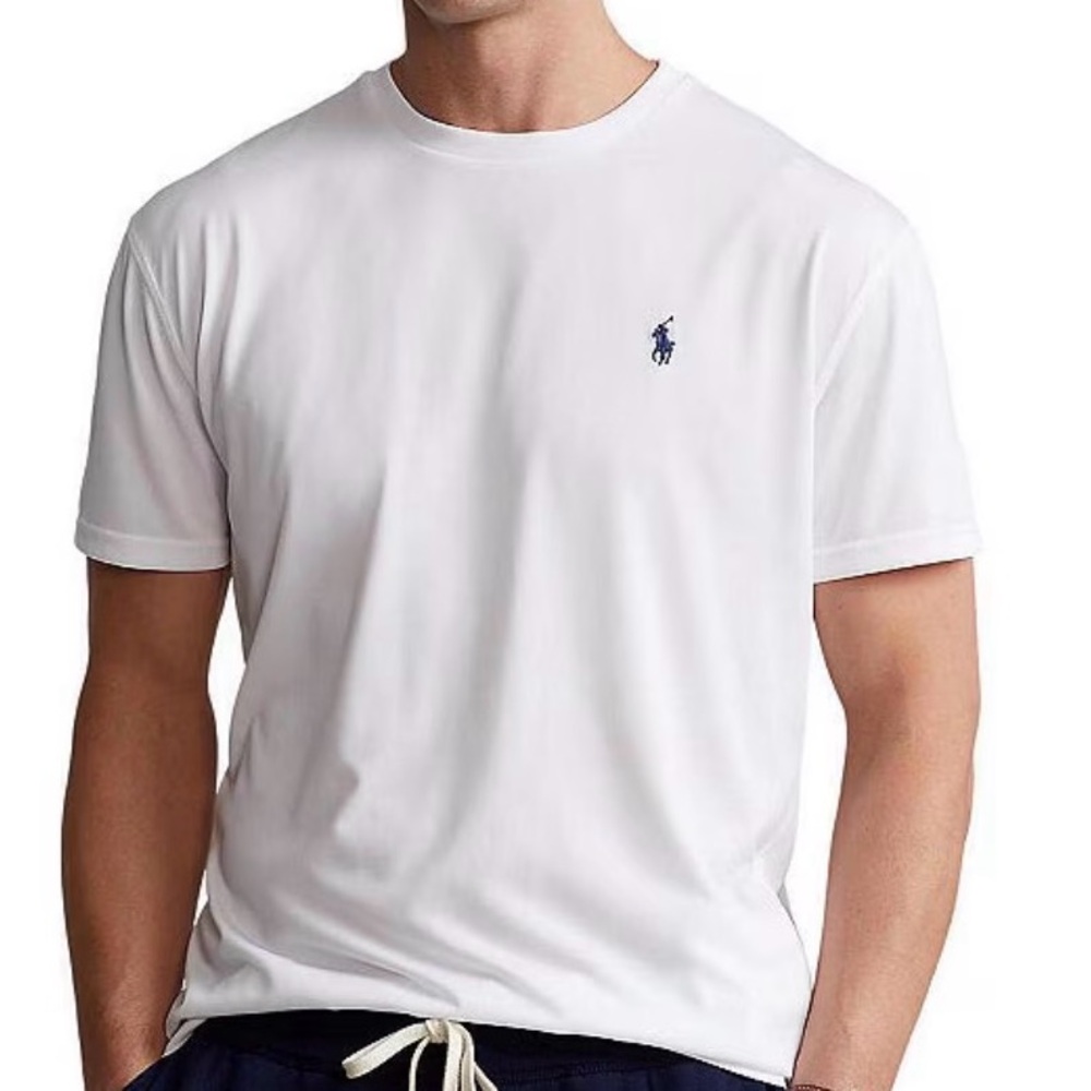 Polo Ralph Lauren Performance White Short Sleeve Tee